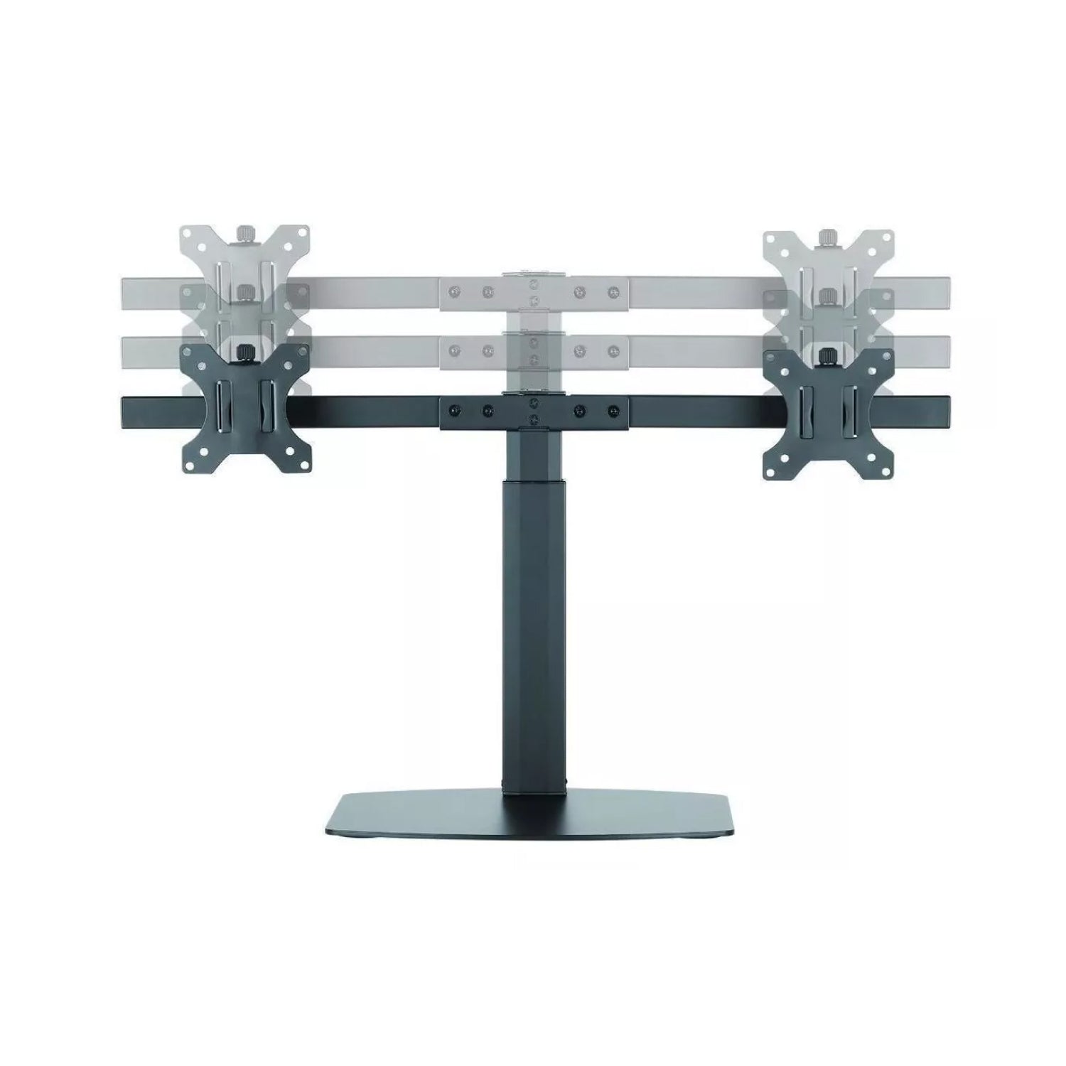 Soporte Brazo Pedestal Flexigas Doble Hasta 27"