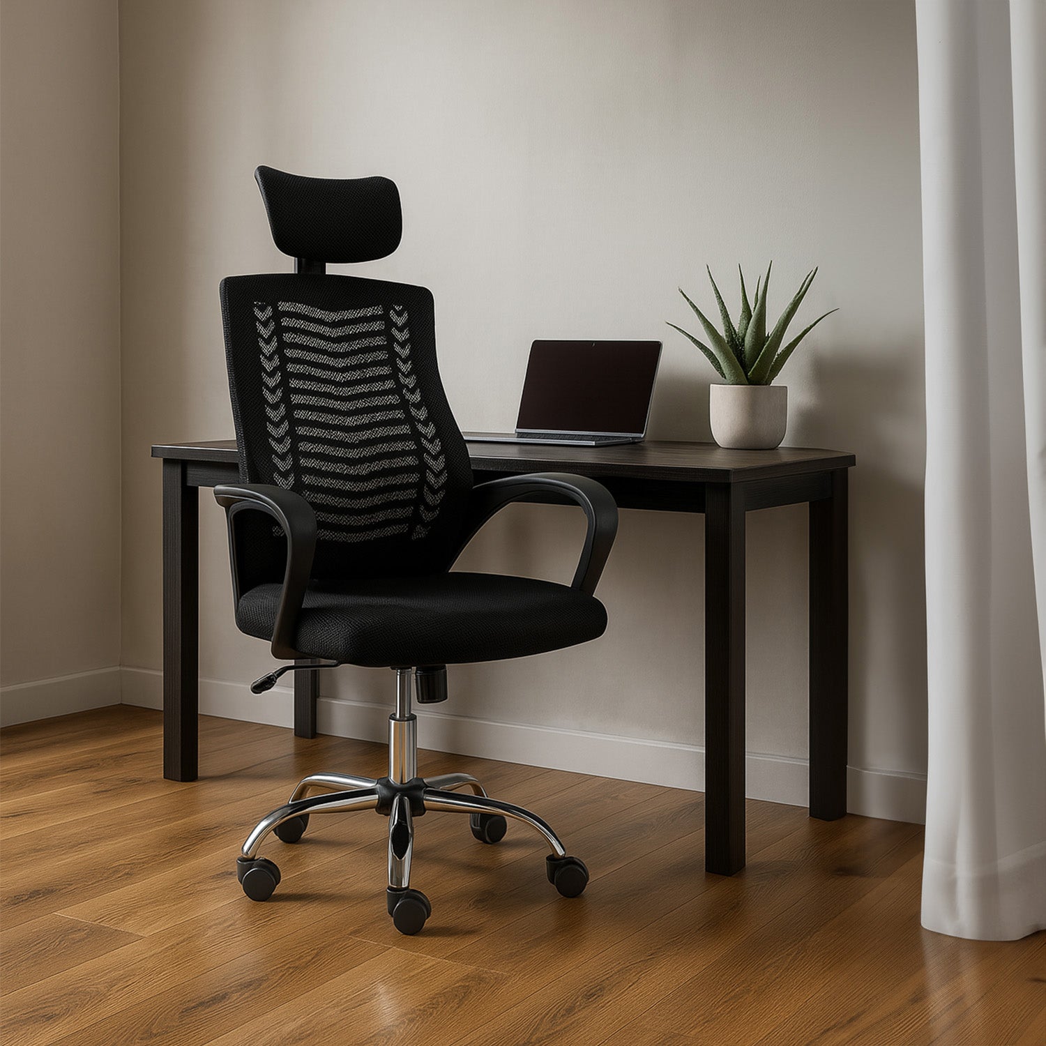 Silla de Oficina Presidente SILL-Q2N Negra