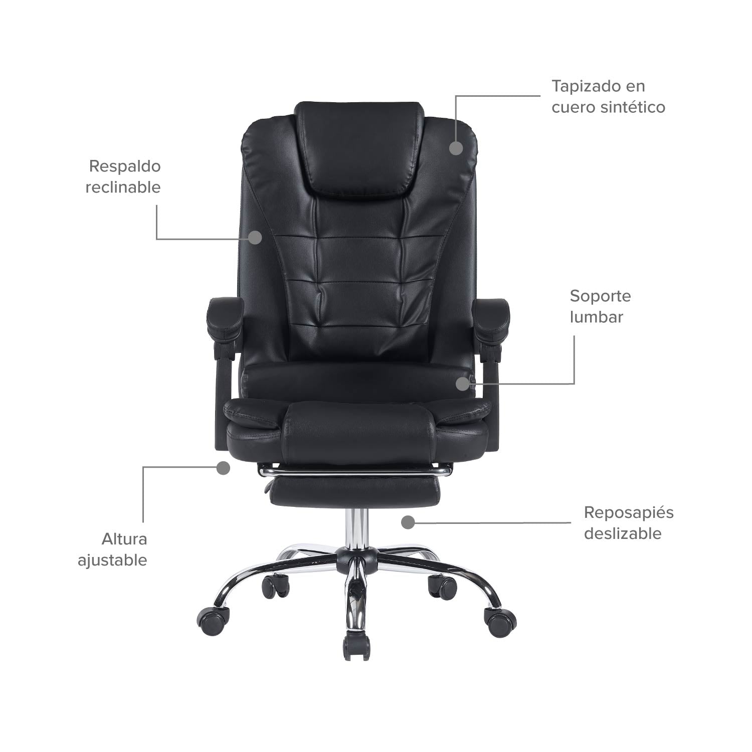 Silla de Oficina Presidente Siena