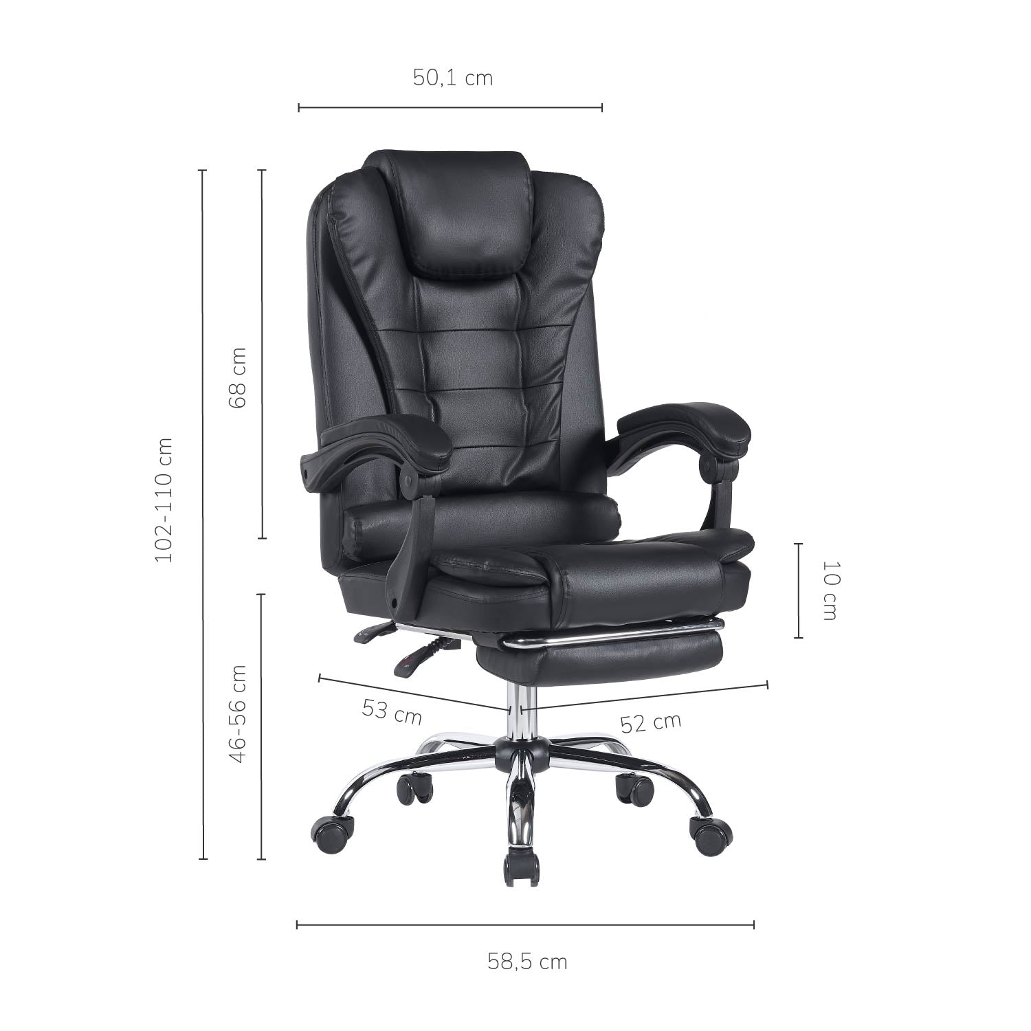 Silla de Oficina Presidente Siena