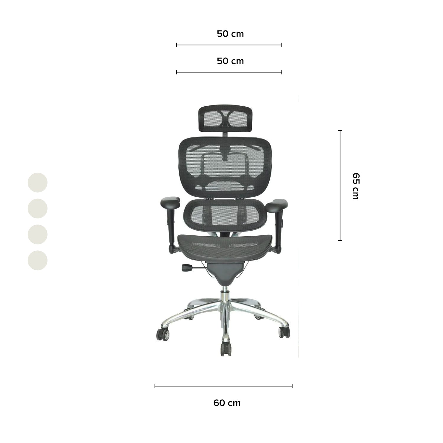 Silla de Oficina Presidente ErgoHuman Eco