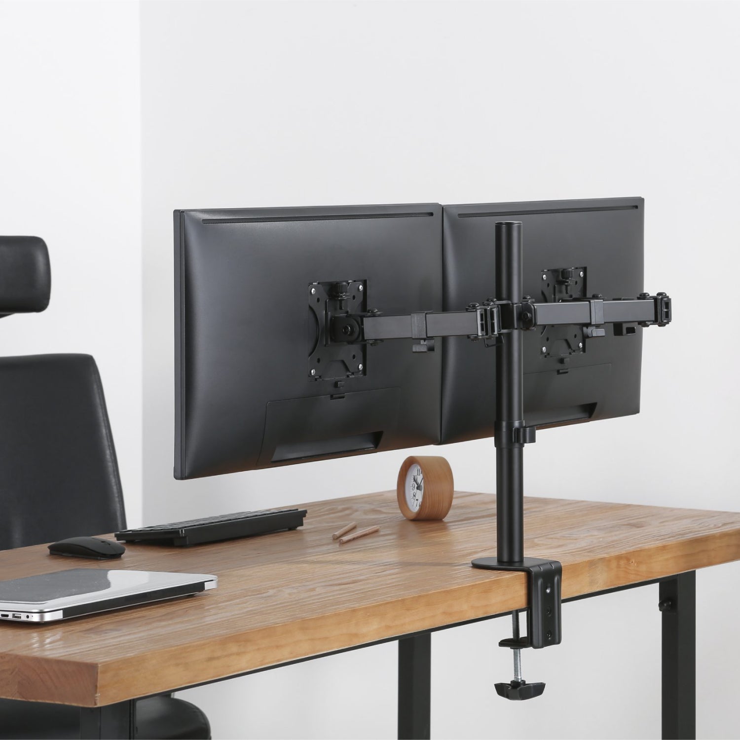 Soporte Brazo Monitor Doble hasta 32"