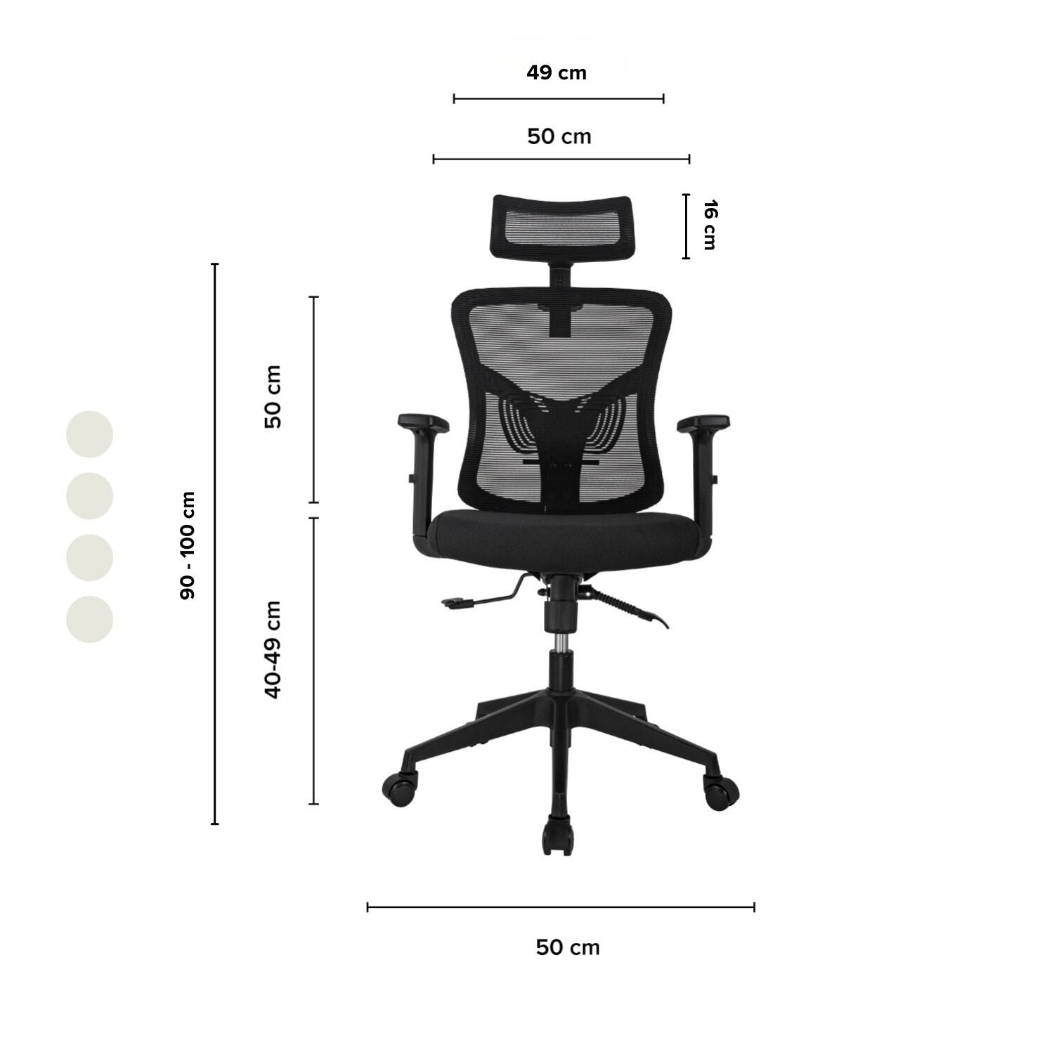 Silla de Oficina Presidente Ankara