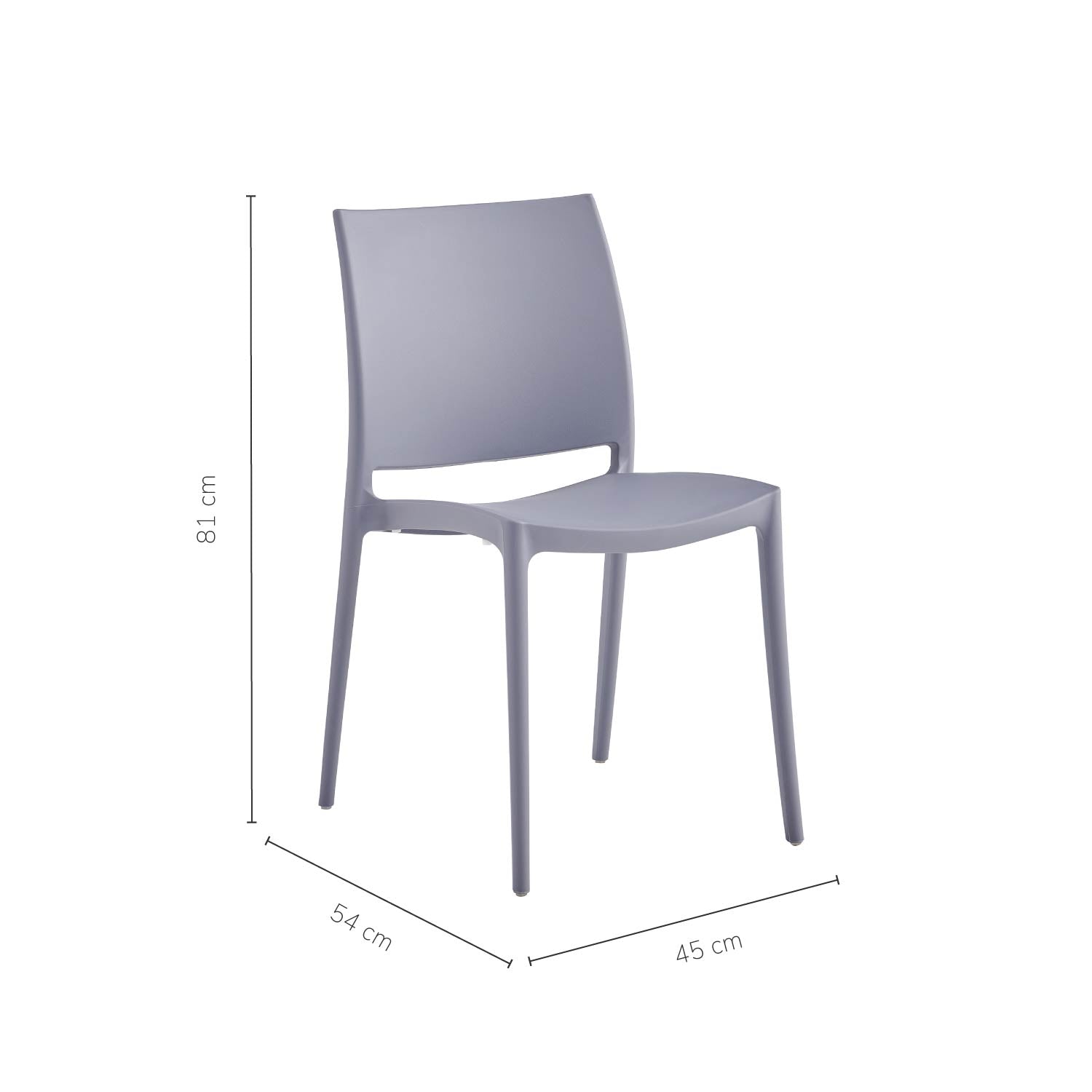 Silla Plástica Classic Protección UV