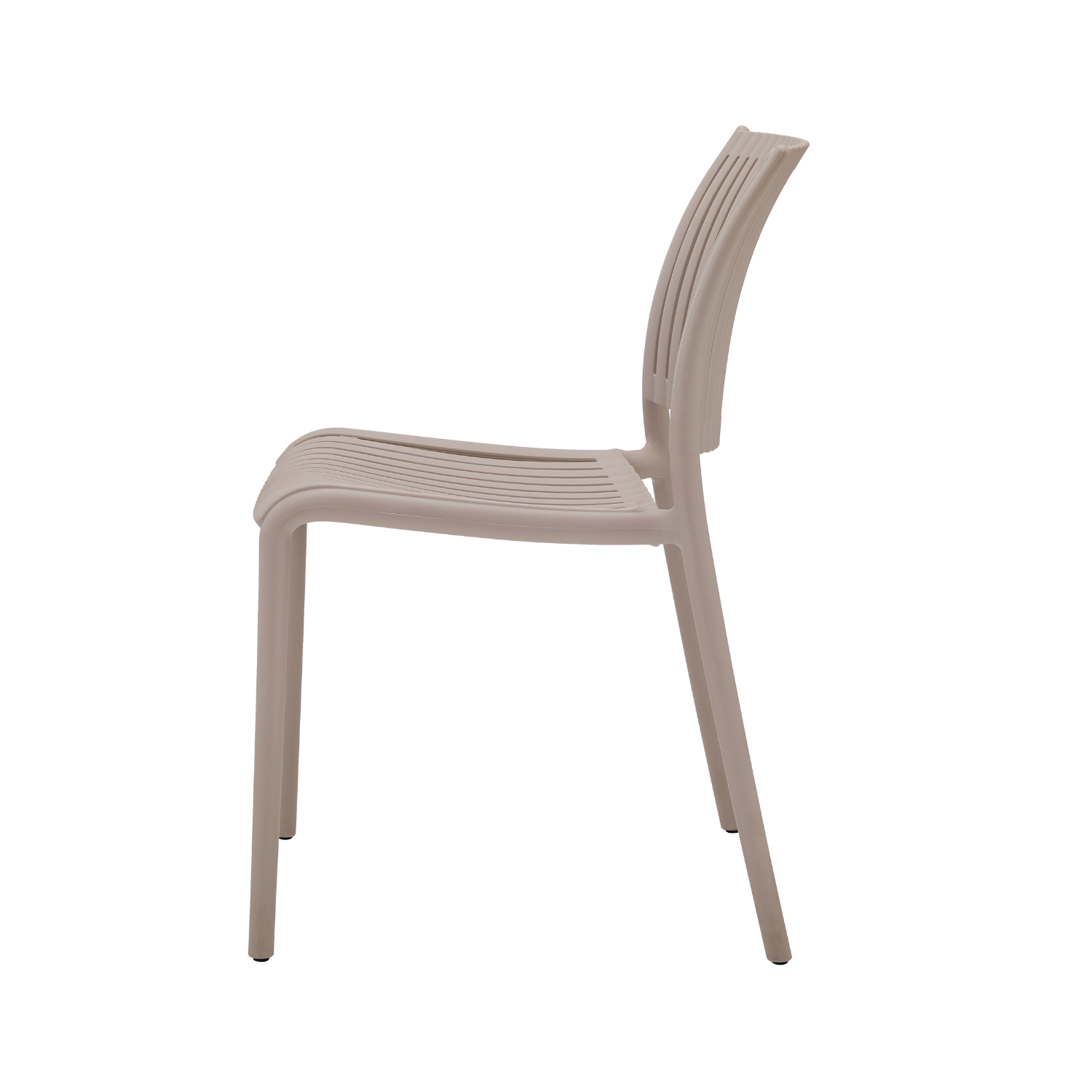 Set 4 Sillas Plásticas Classic Varilladas Beige