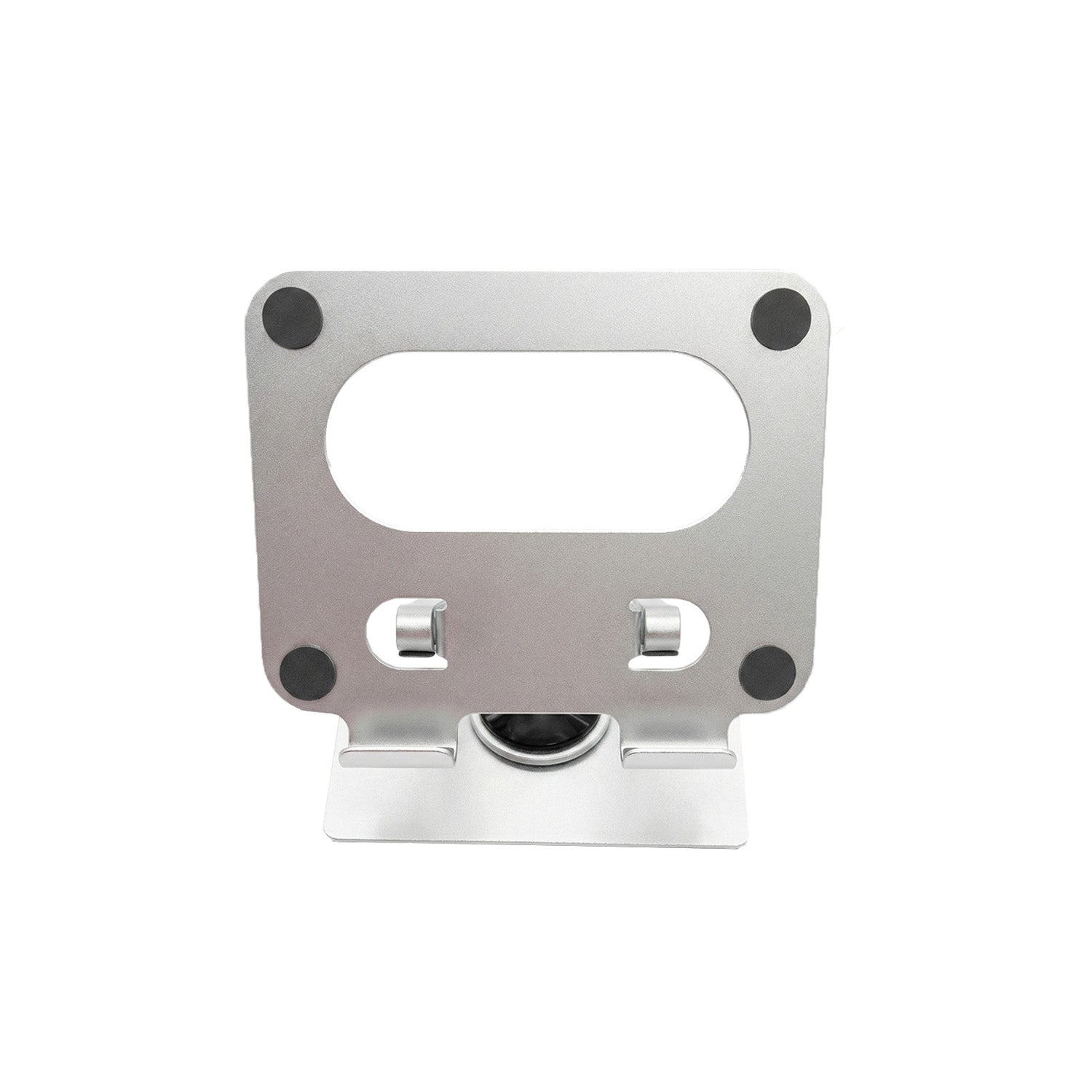 Base Soporte Para Portátil Metálico Plateado