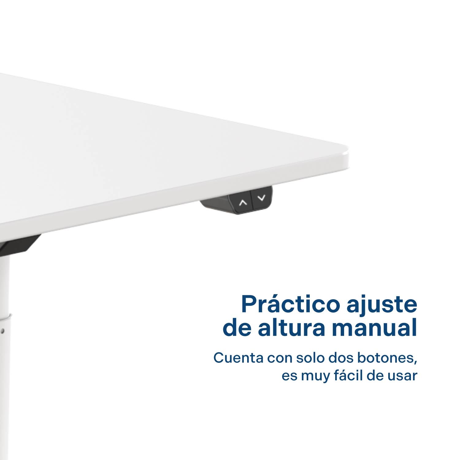 Combo Escritorio Eléctrico Blanco + Caminadora W6