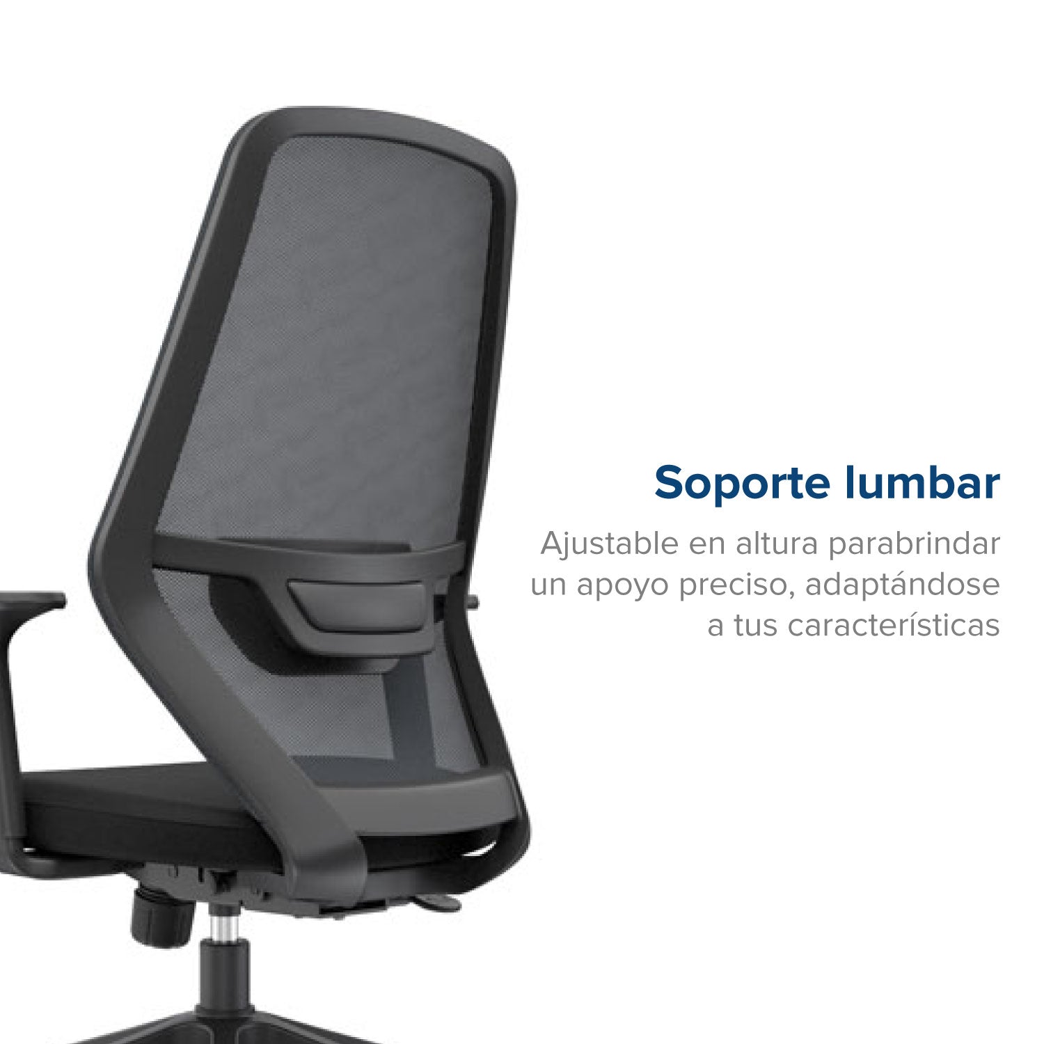 Silla de Oficina Gerente Eron Negra