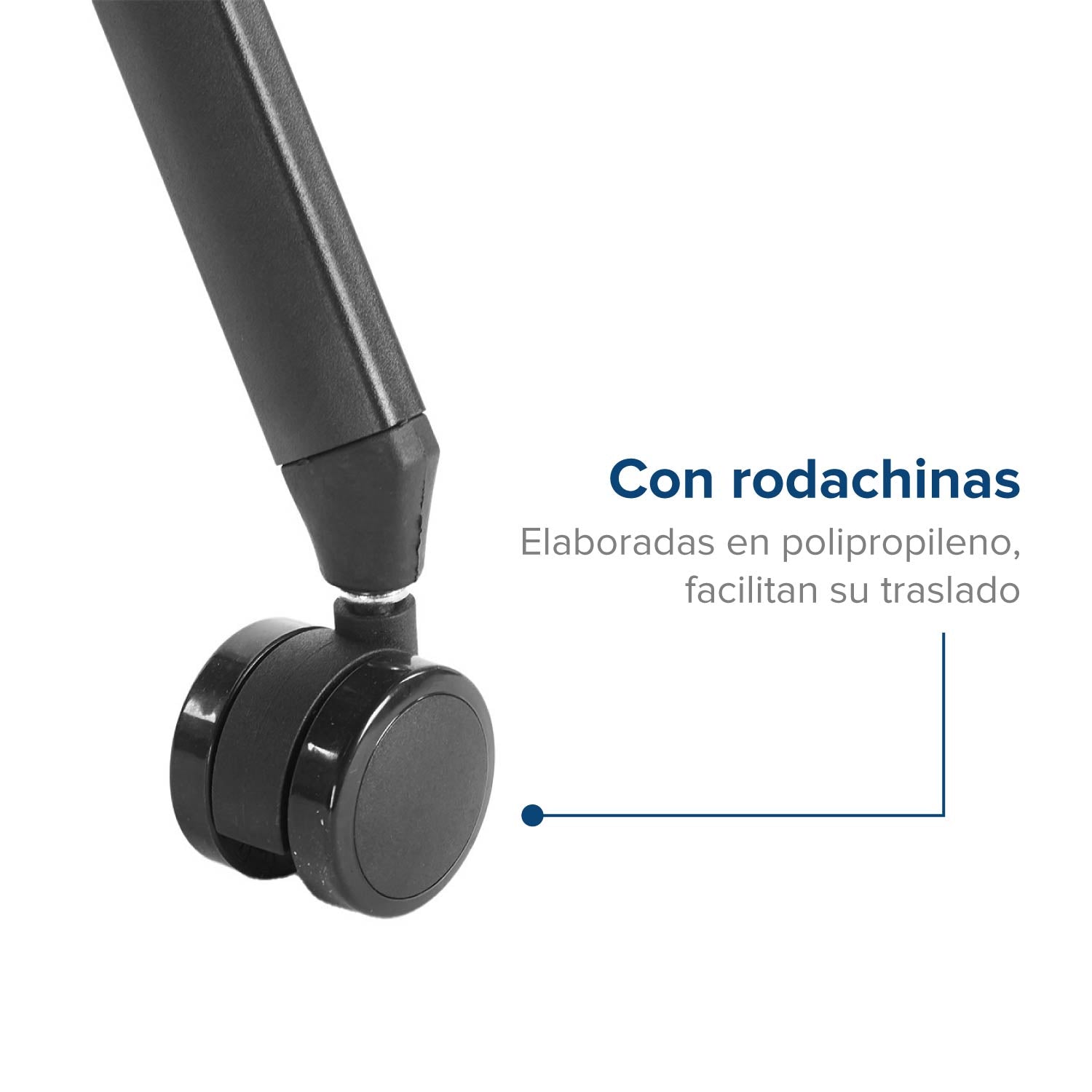 Silla Interlocutora Hexa Con Rodachinas