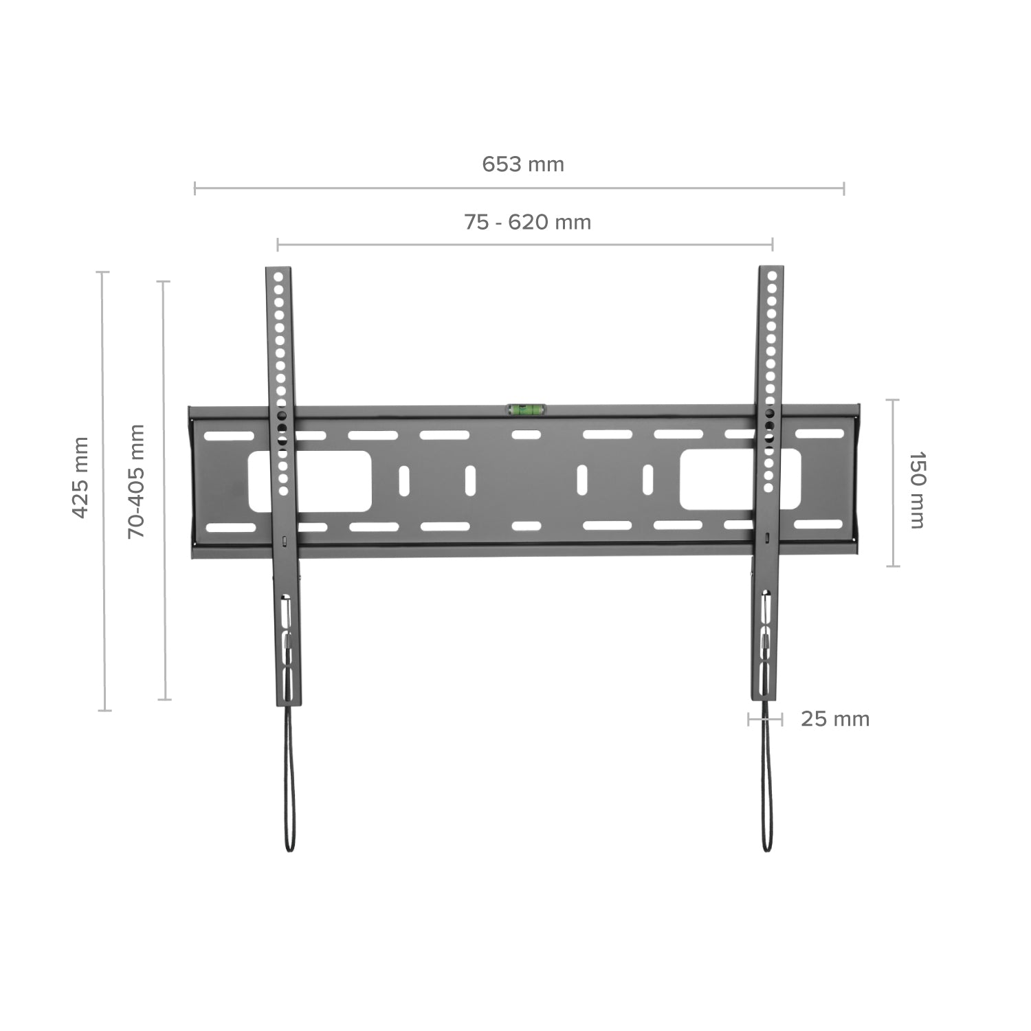 Soporte para TV Fijo de Pared 37"-70" Alta Resistencia