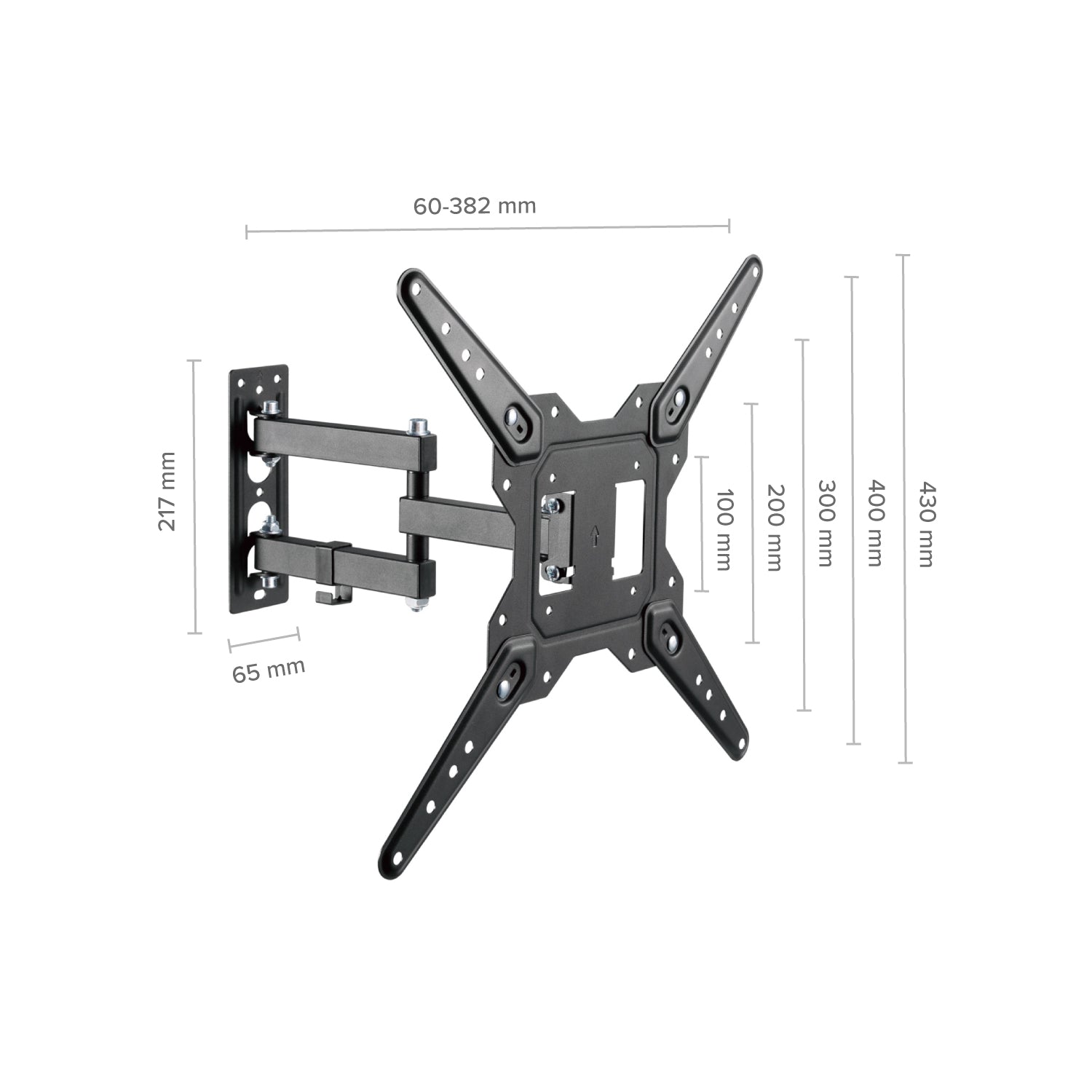 Soporte para TV de Pared Movimiento Completo 23"-55"