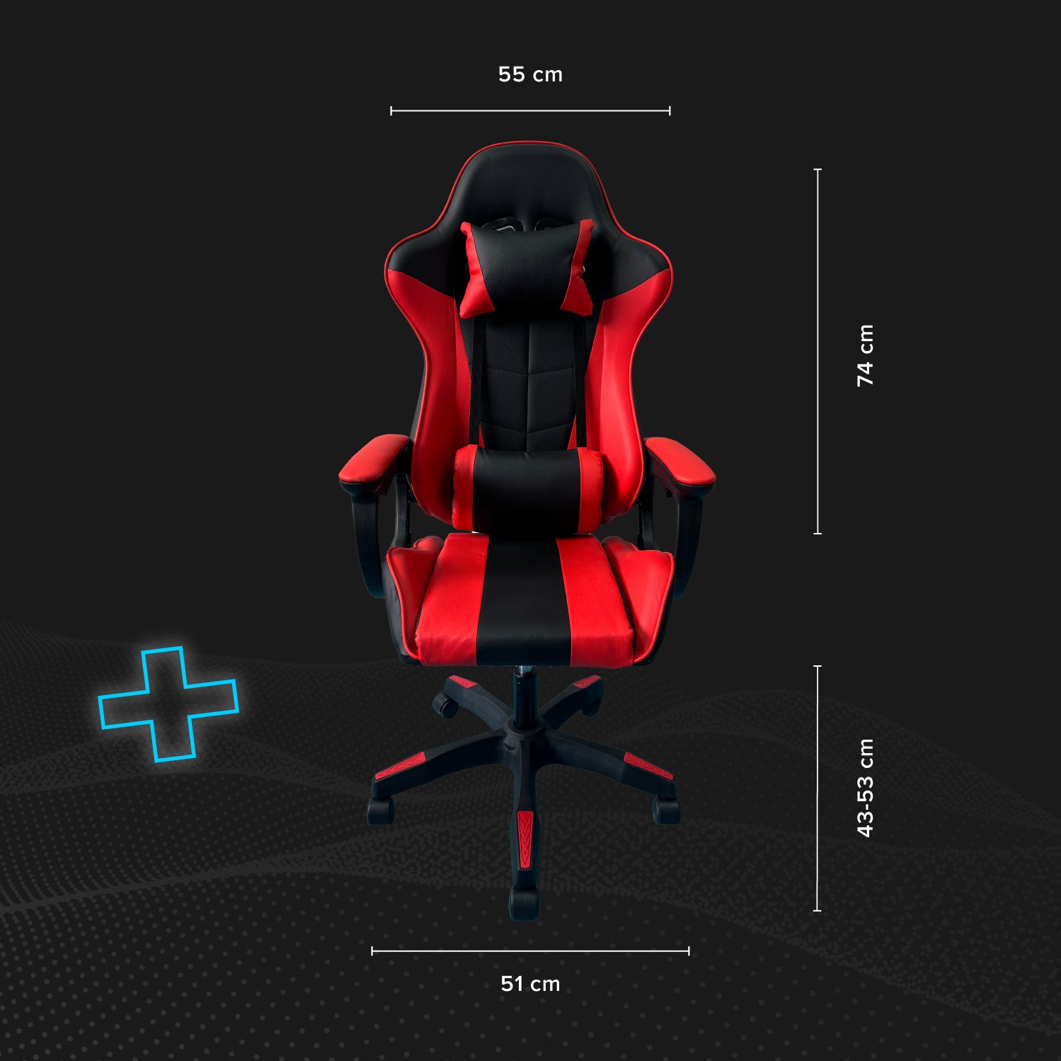 Silla Gamer Ness Ergonómica Reclinable