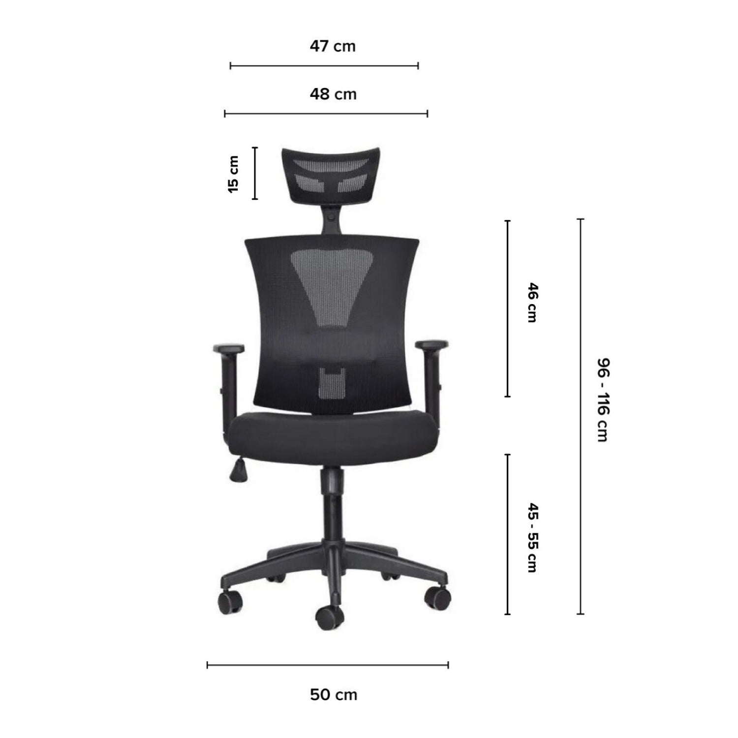 Silla de Oficina Presidente Niza