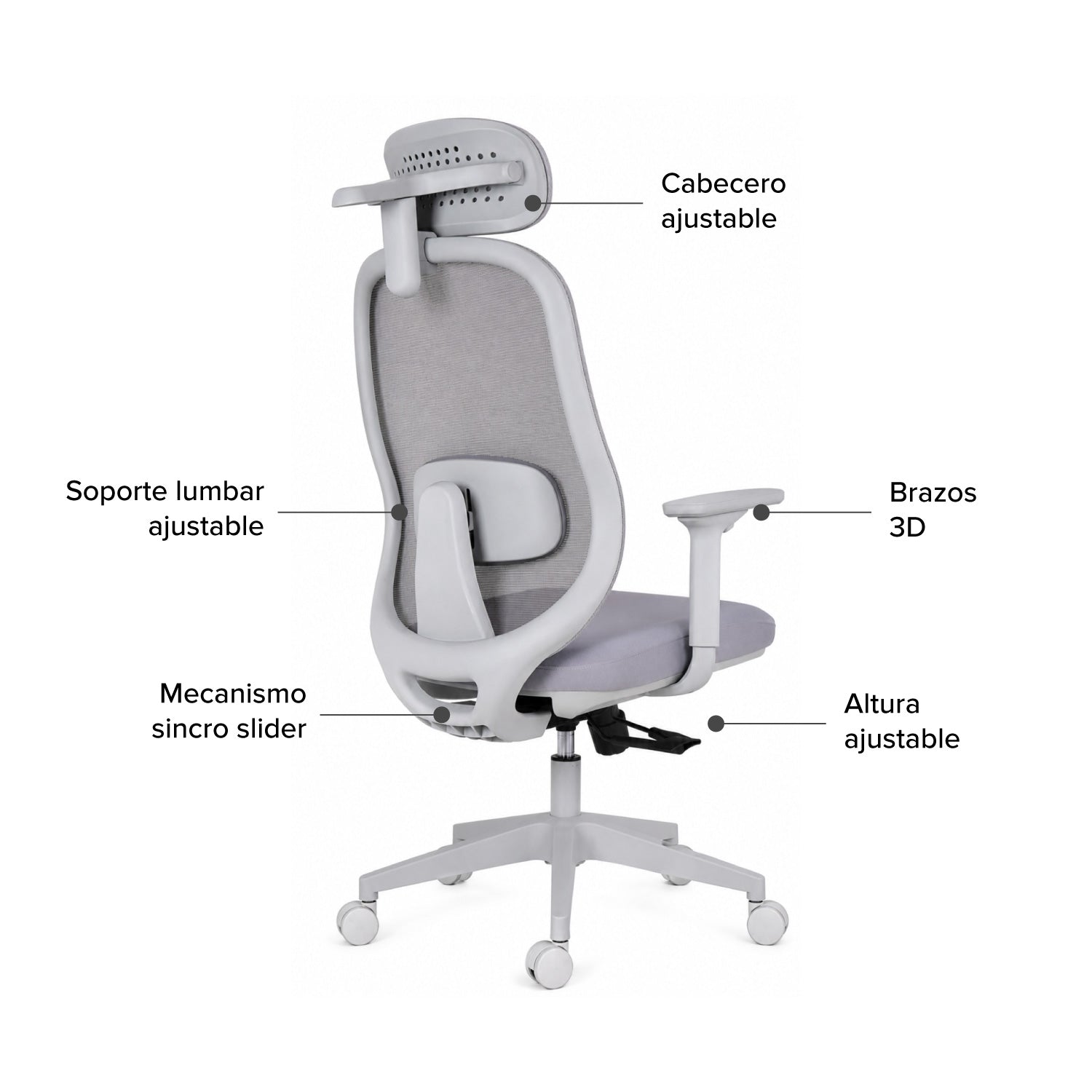Silla de Oficina Presidente Balí
