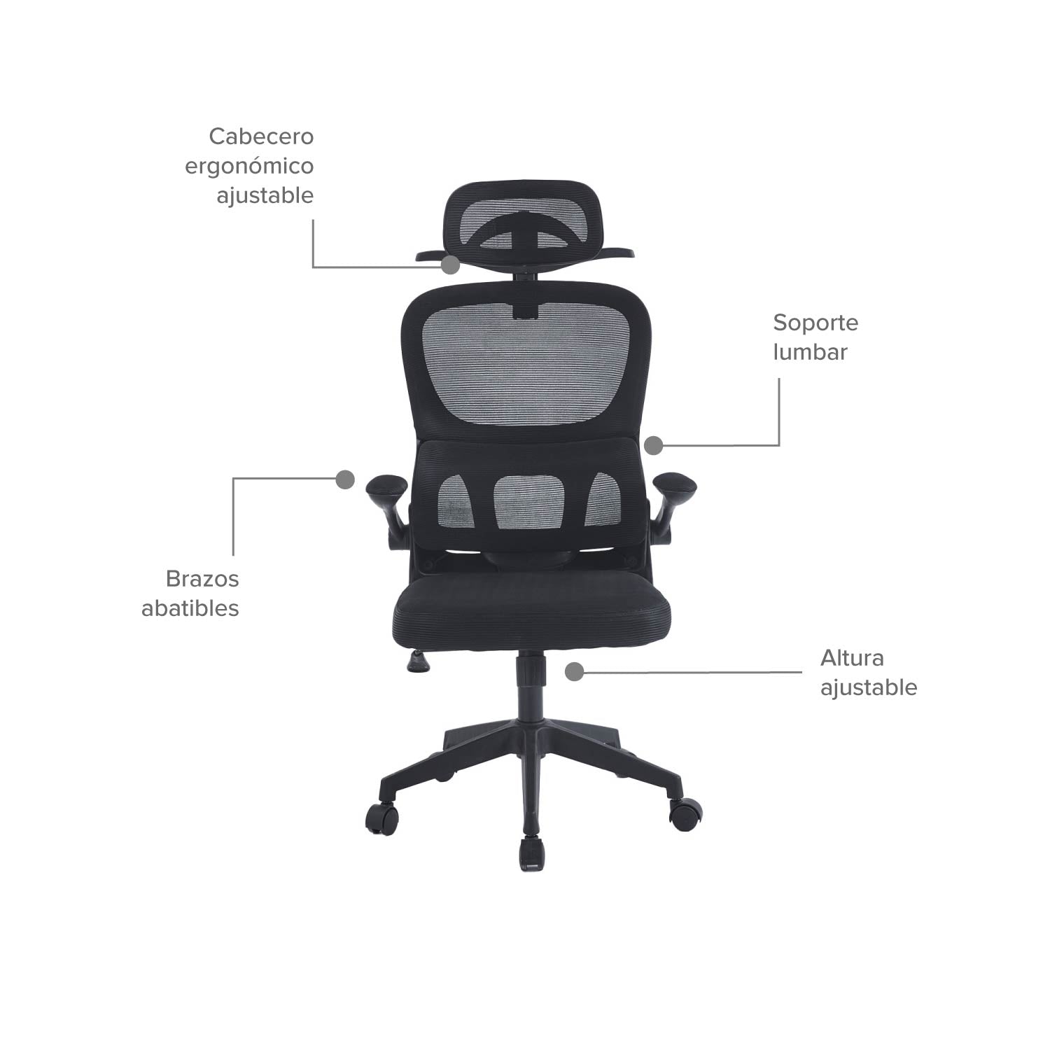 Silla de Oficina Presidente Syra