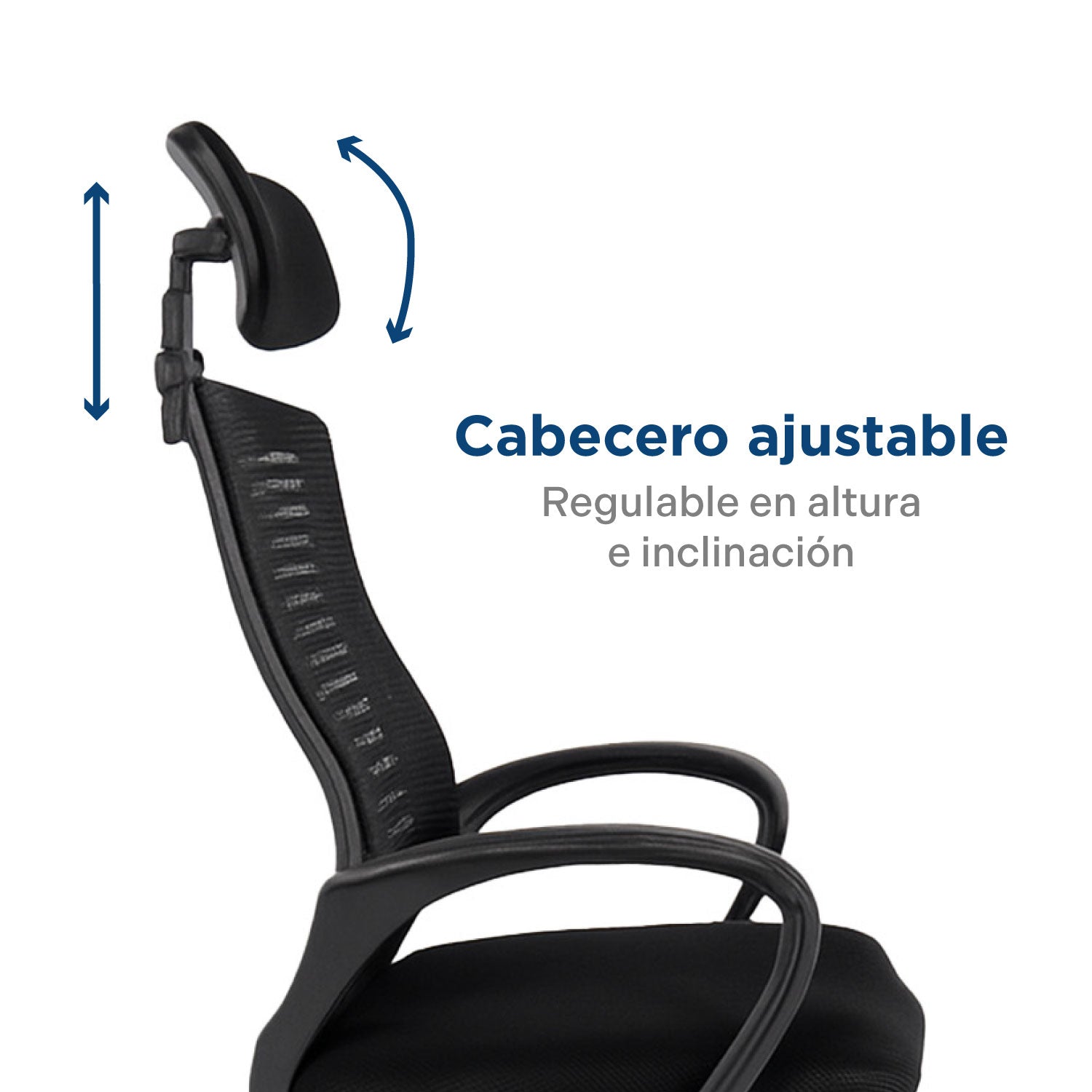 Silla de Oficina Presidente SILL-Q2N Negra