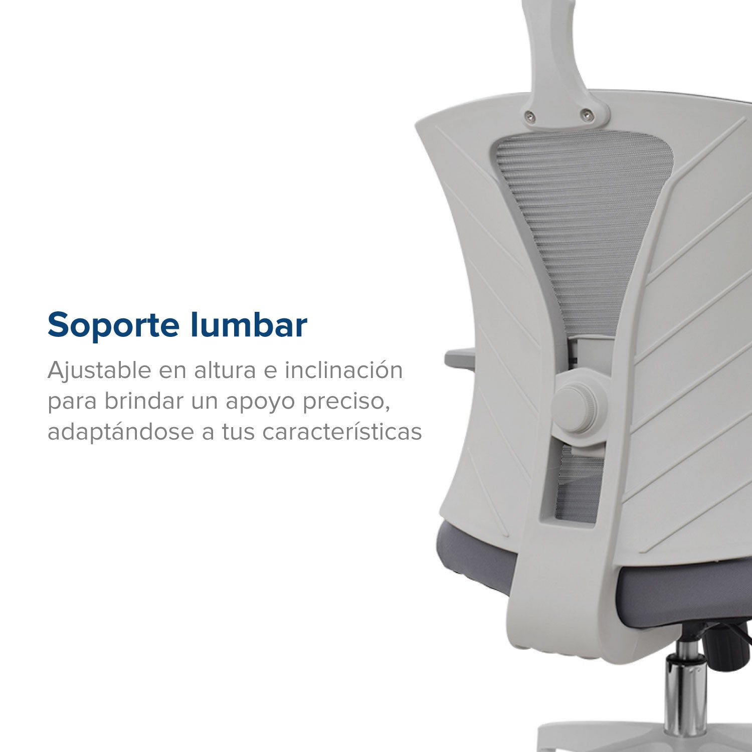 Silla de Oficina Presidente Niza Gris