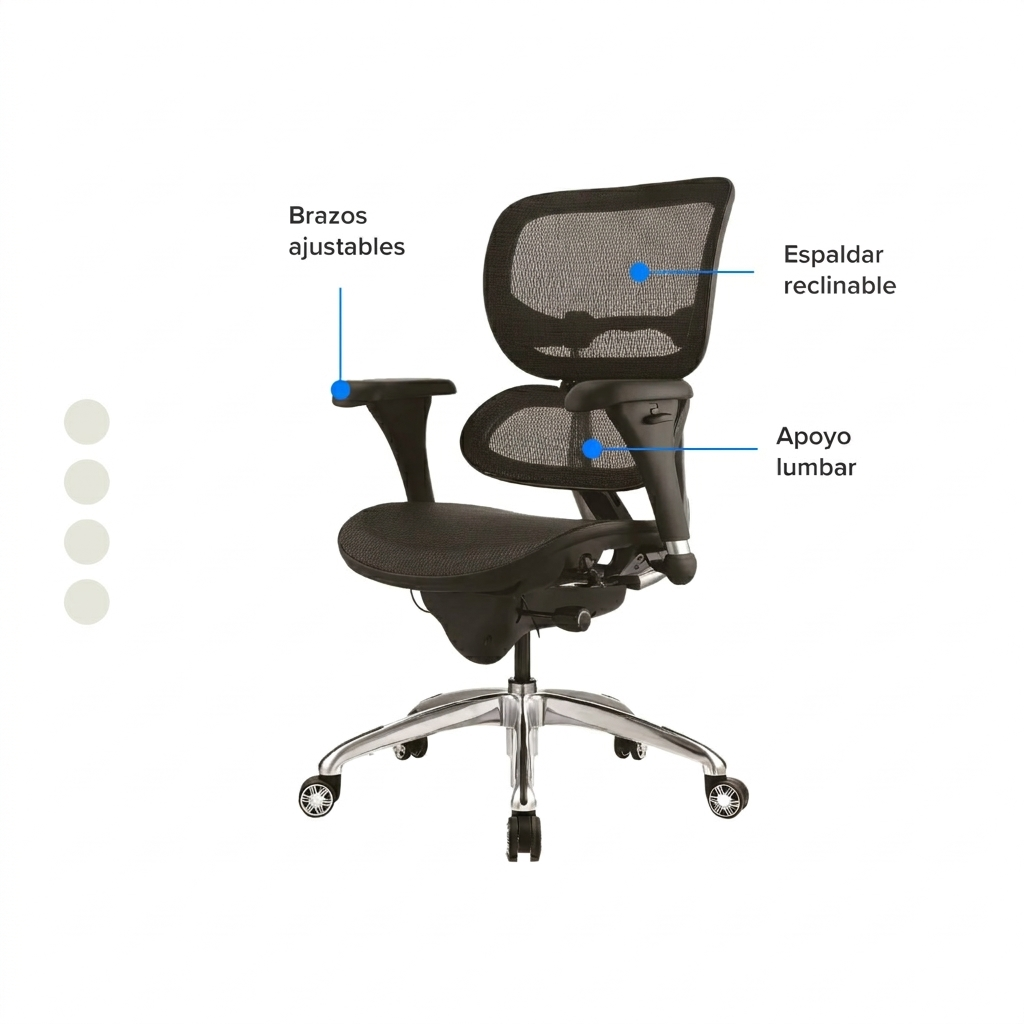 Silla de Oficina Gerente Ergohuman