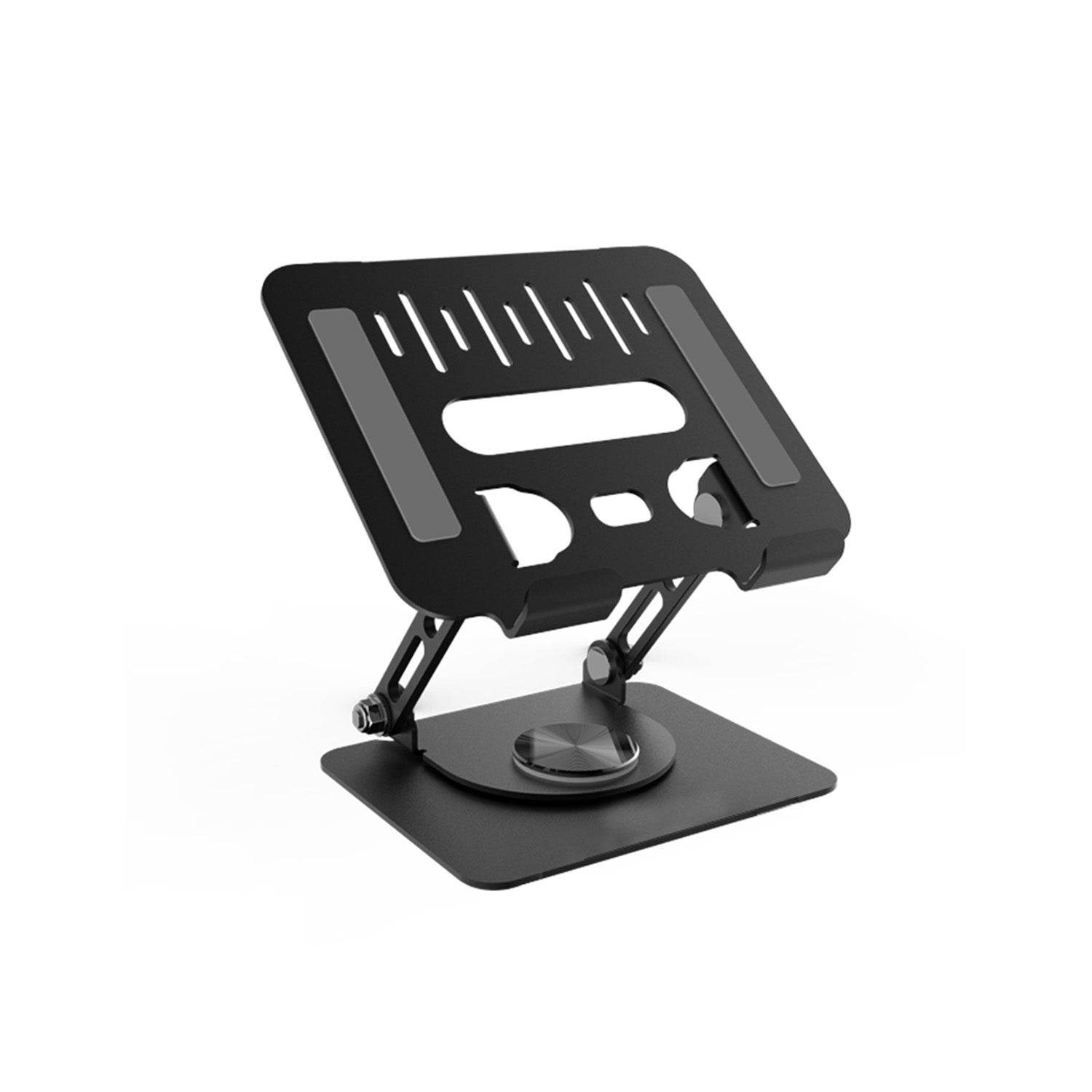 Base Soporte Para Portátil Metálico Negro