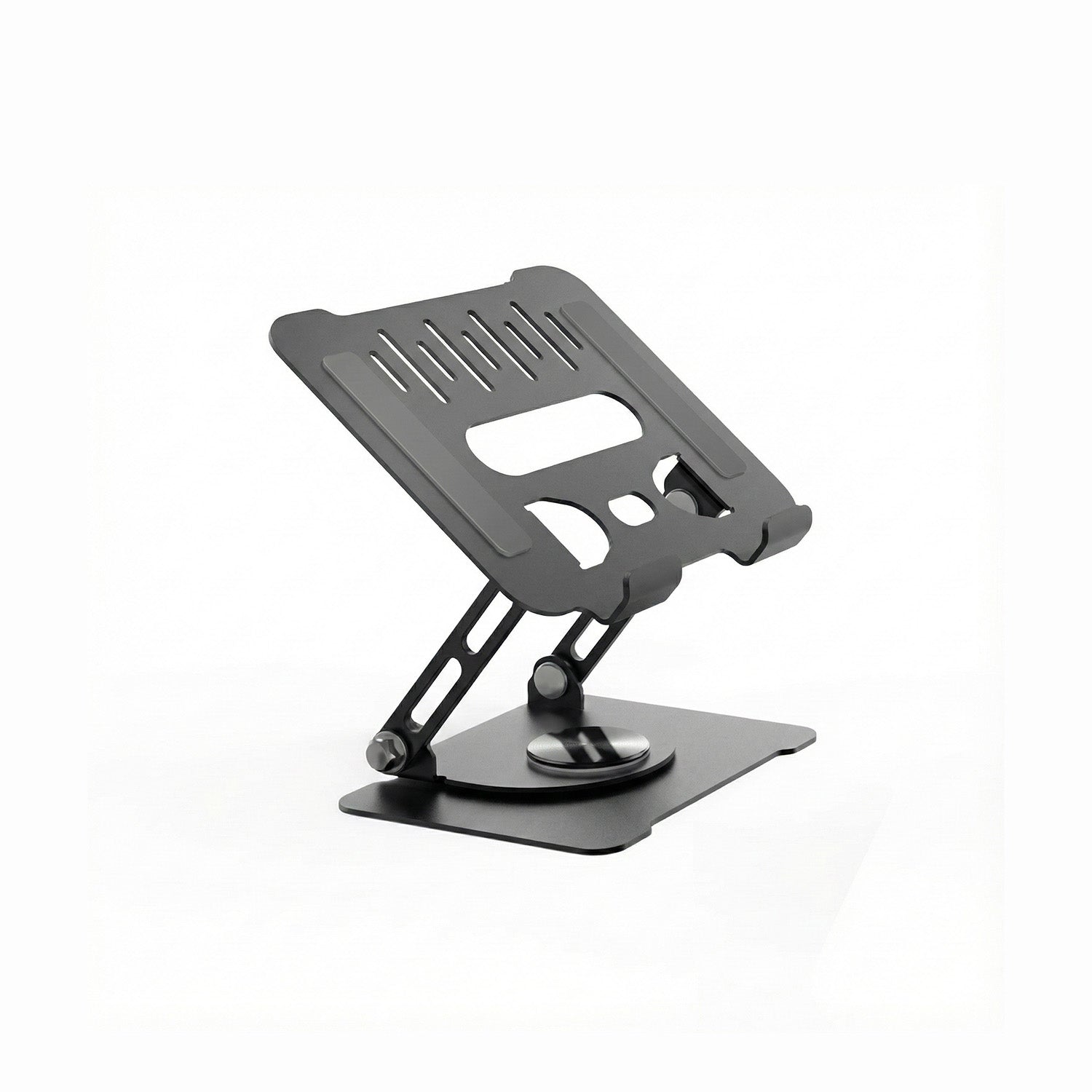 Base Soporte Para Portátil Metálico Negro