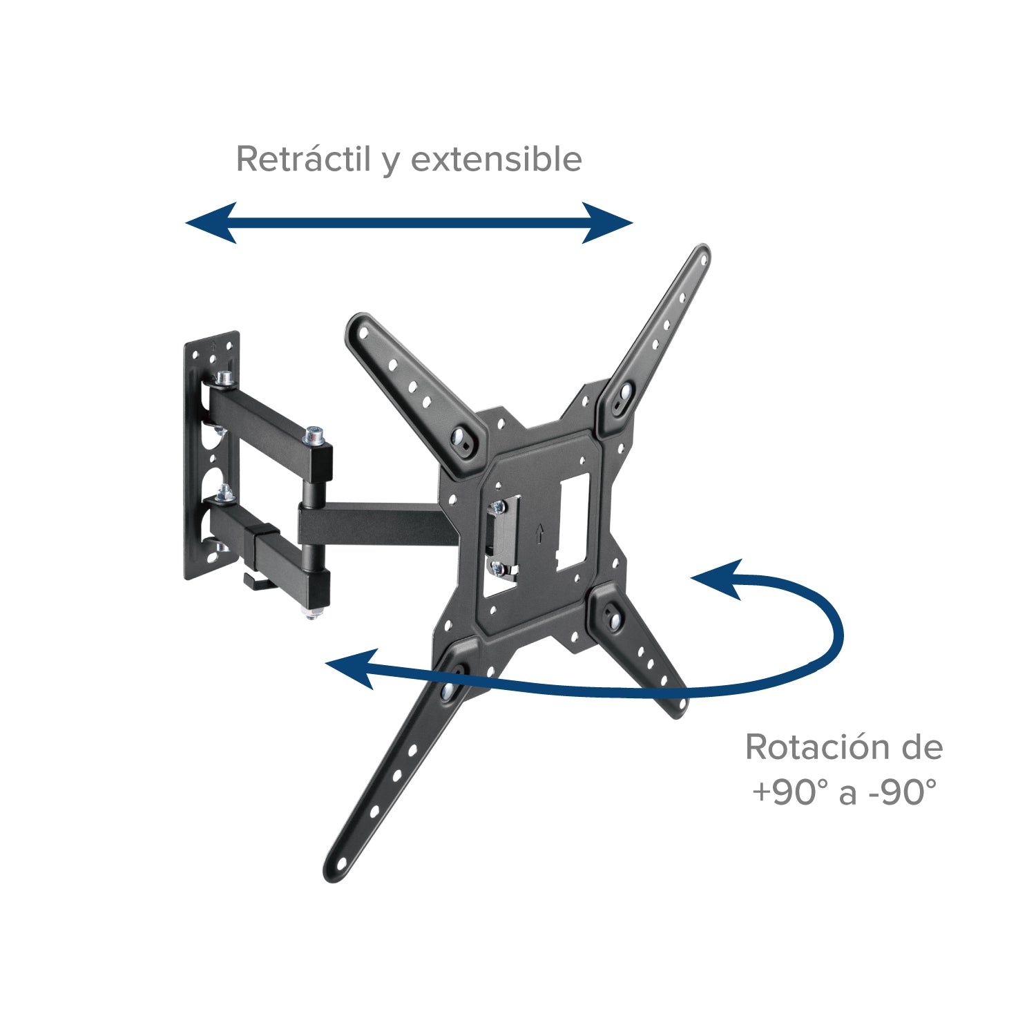 Soporte para TV de Pared Movimiento Completo 23"-55"