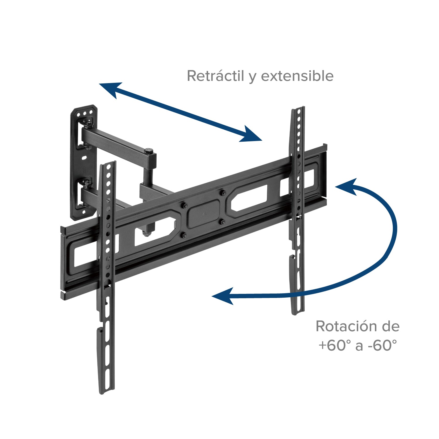 Soporte para TV de Pared Movimiento Completo 37"-70"