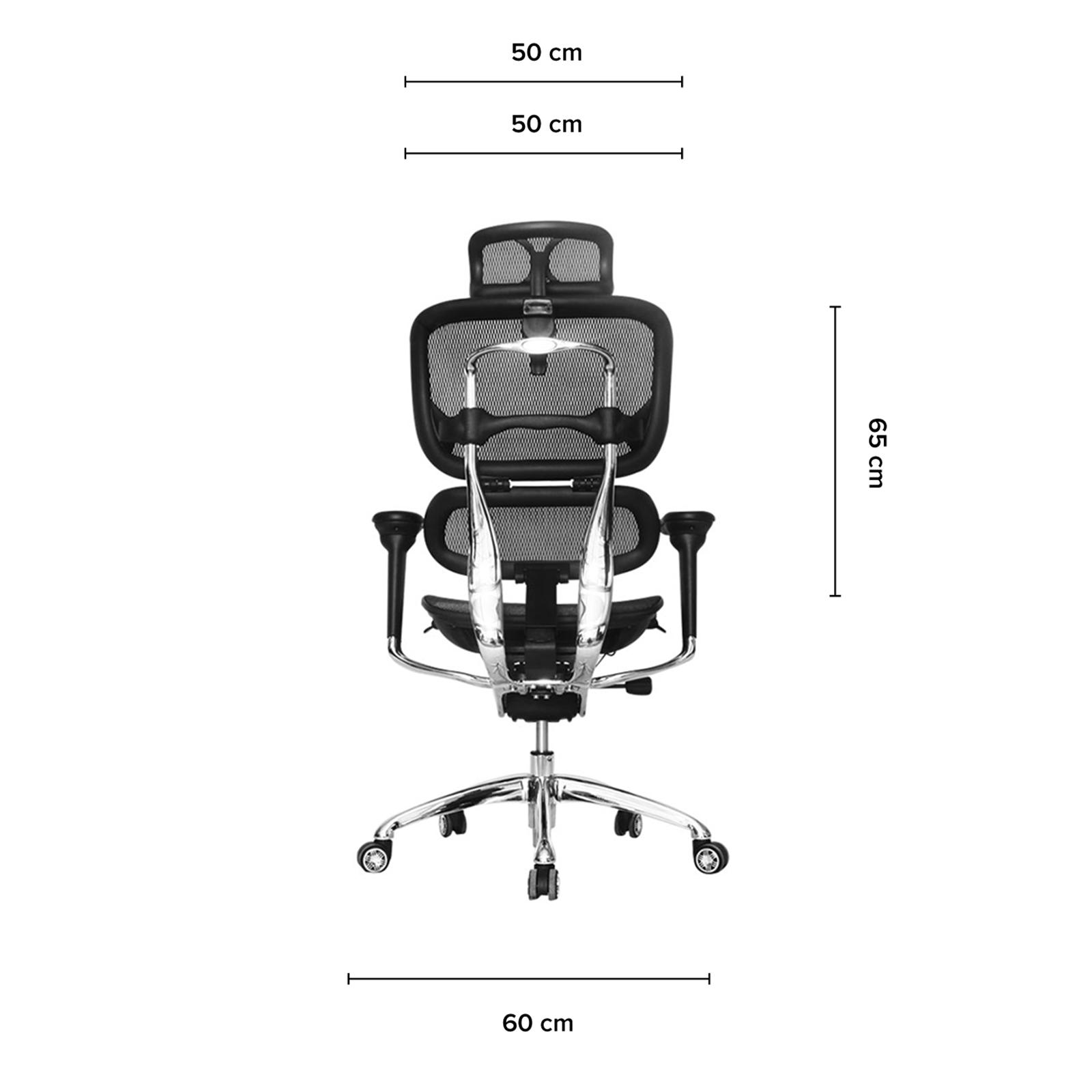 Silla de Oficina Presidente Ergohuman Lujo