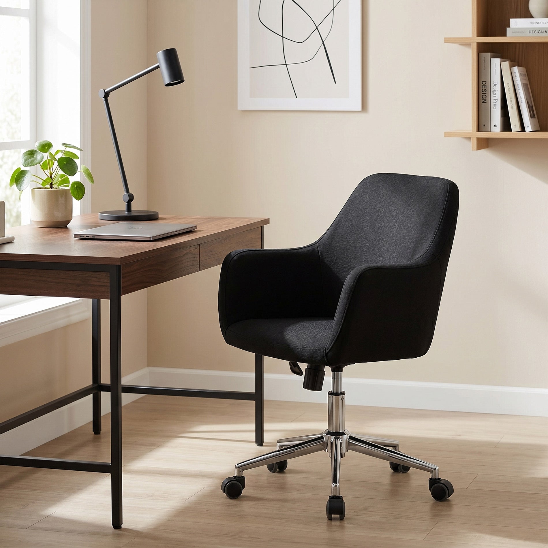 Silla de Oficina Magnolia Negra