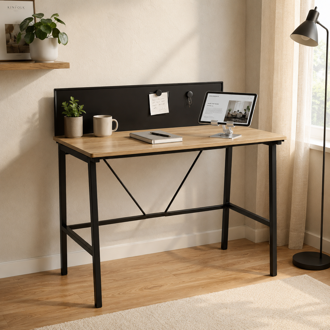 Combo Escritorio Desk 25 + Soporte para Tablet D68