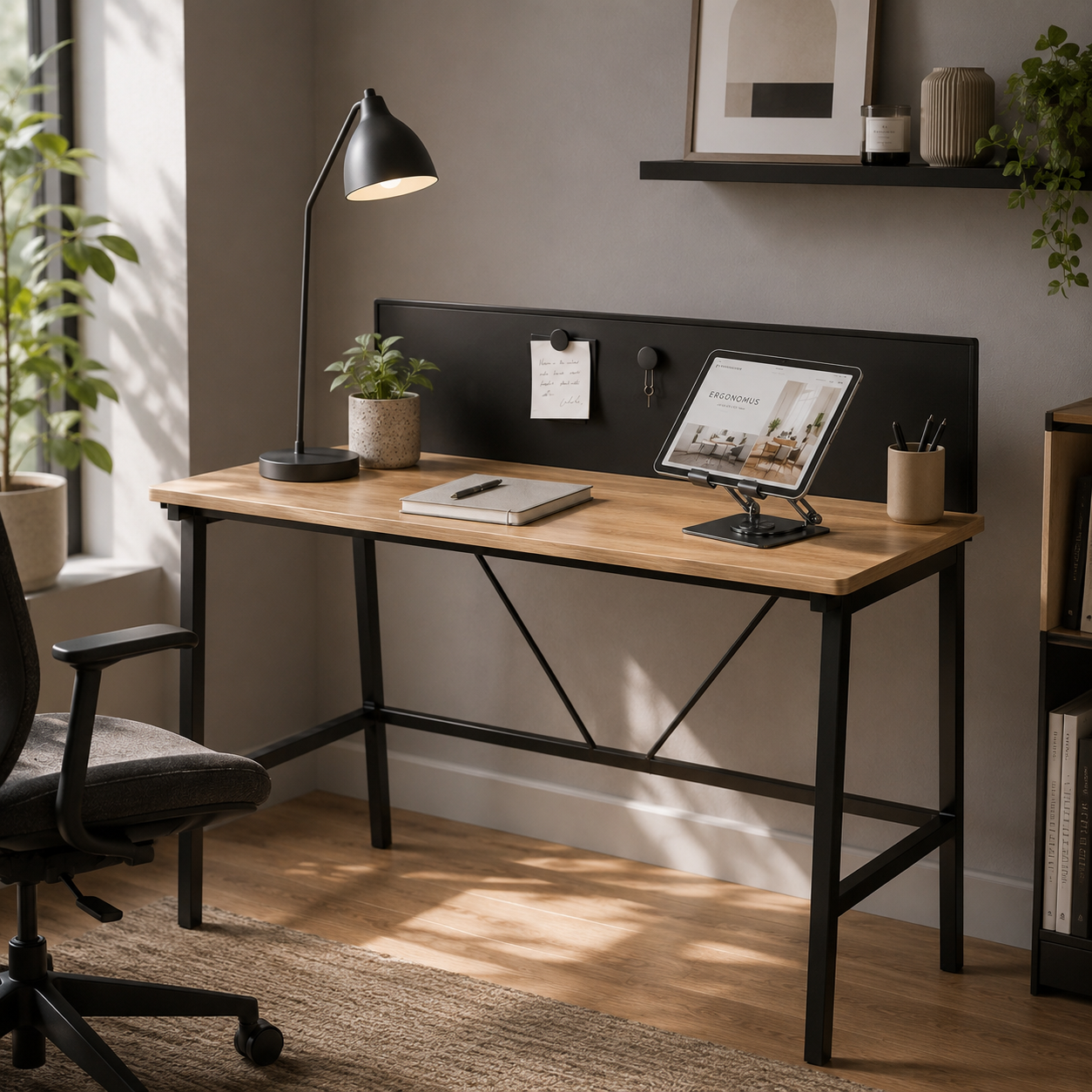 Combo Escritorio Desk 25 + Soporte para Tablet L35