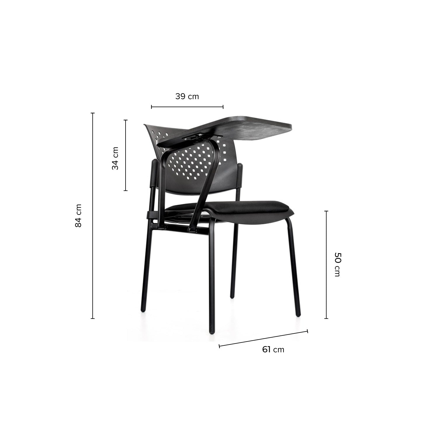 Silla Universitaria Butterfly