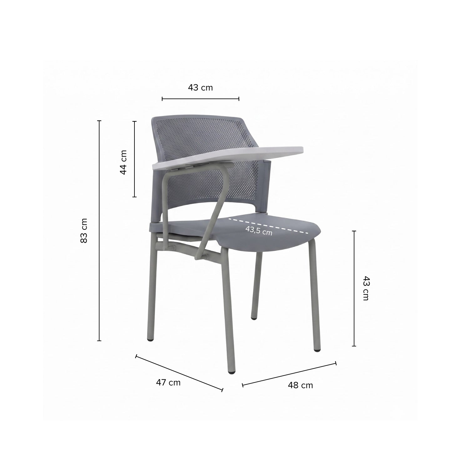 Silla Universitaria Zyle